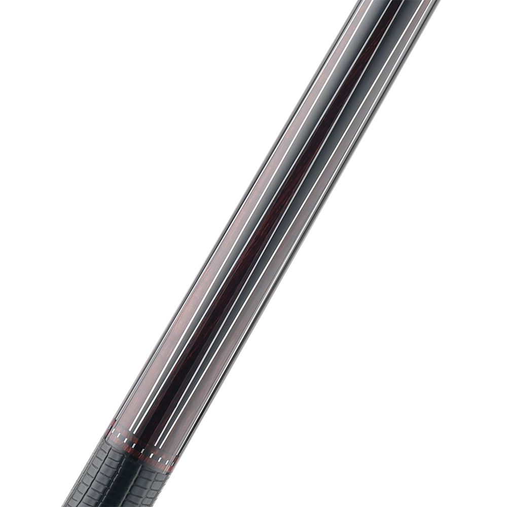 PREDATOR BUTT TS8 ARTISAN EBONY/KINGWOOD UNI-LOC LIZARD GRAIN LEATHER WRAP (SHAFT NON INCLUDED) - LIMITED EDITION