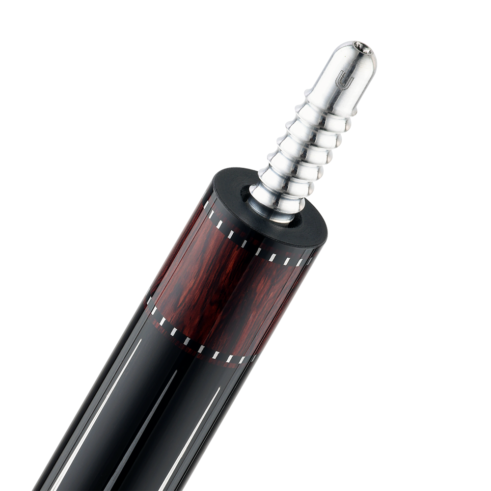PREDATOR BUTT TS8 ARTISAN EBONY/KINGWOOD UNI-LOC LIZARD GRAIN LEATHER WRAP (SHAFT NON INCLUDED) - LIMITED EDITION