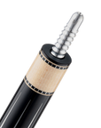 MANCHE PREDATOR TS8 ARTISAN ÉBÈNE/ÉRABLE FRISÉ UNI-LOC GRIP EN CUIR GRAINÉ DE LÉZARD NOIR (FLÈCHE NON-INCLUSE) - ÉDITION LIMITÉE