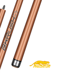 PREDATOR BK RUSH TIGER EYE BREAK CUE ROSE GOLD UNI-LOC NO WRAP 18.5OZ - LIMITED EDITION