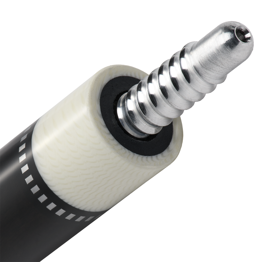 PREDATOR BUTT LE GORDIAN KNOT BLACK EBONY/RAINBOW PATTERNS UNI-LOC RADIAL NO WRAP (SHAFT NON INCLUDED) - LIMITED EDITION