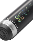 PREDATOR BUTT LE GORDIAN KNOT BLACK EBONY/RAINBOW PATTERNS UNI-LOC RADIAL LEATHER LUXE WRAP (SHAFT NON INCLUDED) - LIMITED EDITION