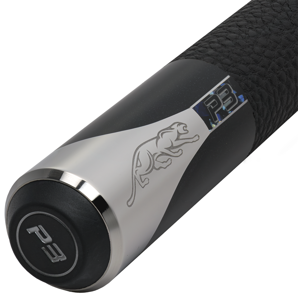 PREDATOR BUTT P3 GALAXY BLACK/GLOSS GALAXY STRIPE UNI-LOC LEATHER LUXE WRAP (SHAFT NON INCLUDED) - LIMITED EDITION