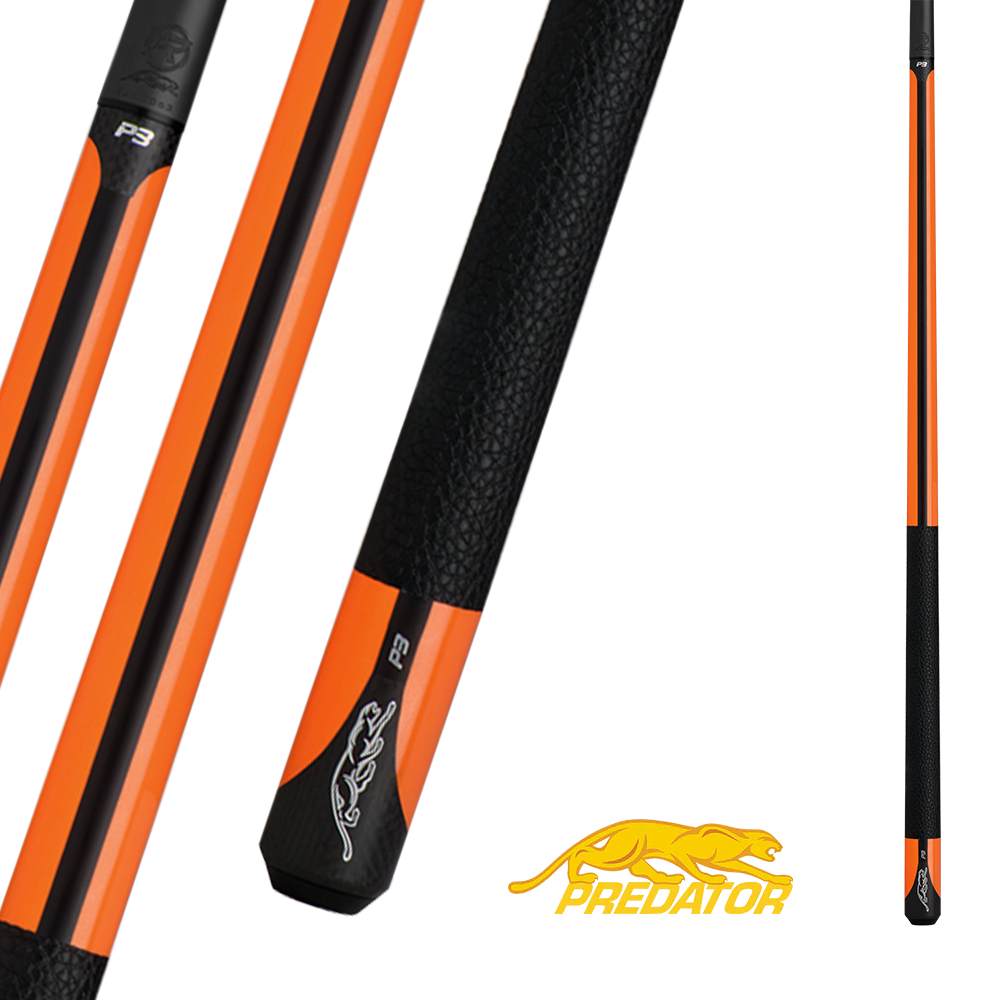 MANCHE PREDATOR P3 FLARE ORANGE UNI-LOC QUICK RELEASE GRIP EN CUIR DE LUXE (FLÈCHE NON-INCLUSE) - ÉDITION LIMITÉE