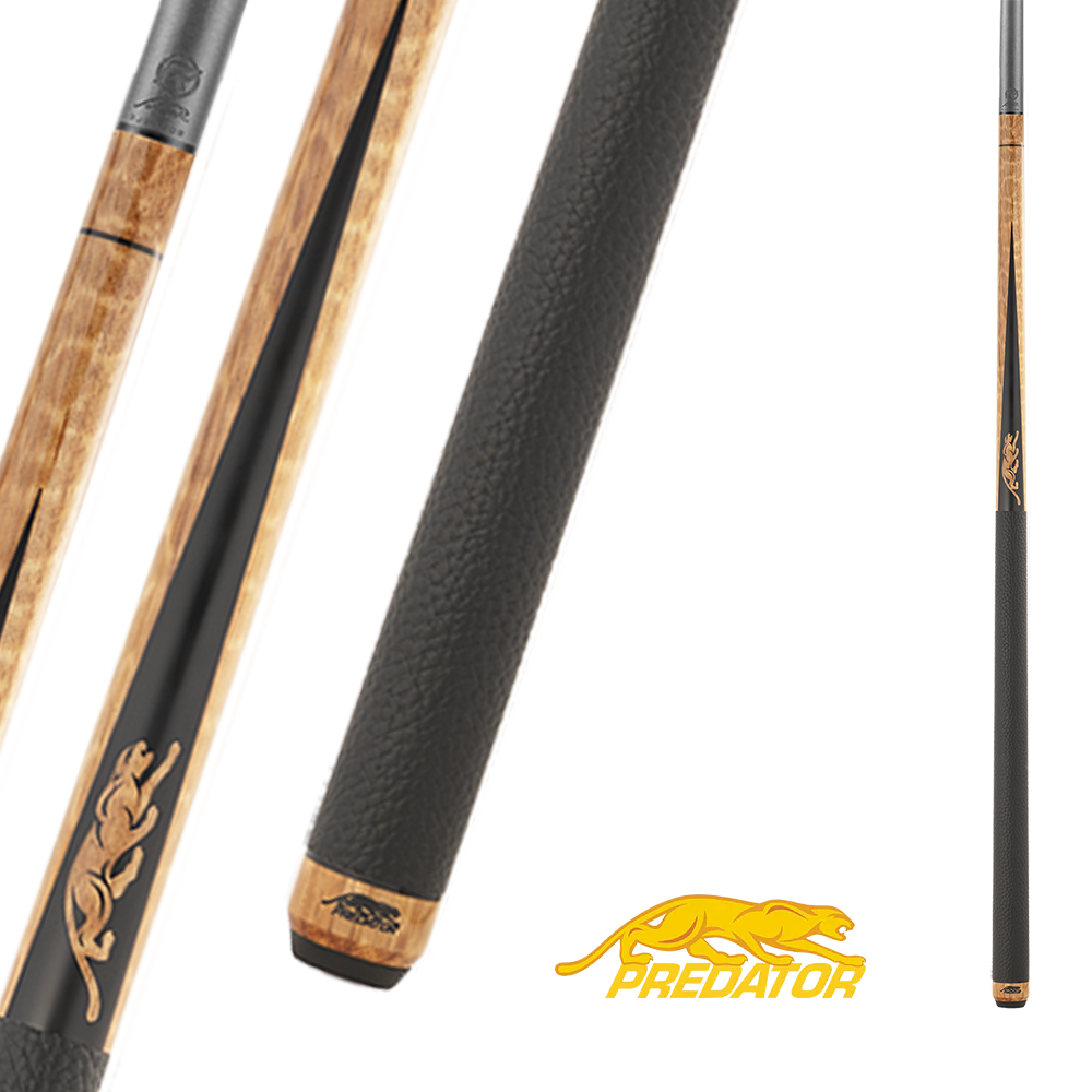 PREDATOR BUTT SP2 ADVENTURA API2 BLACK/APITONG WOOD UNI-LOC LEATHER LUXE WRAP (SHAFT NON INCLUDED)- LIMITED EDITION