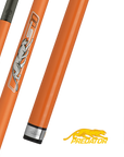 PREDATOR BUTT SPORT2 FLARE/NEON ORANGE UNI-LOC QUICK RELEASE NO WRAP (SHAFT NON INCLUDED) - LIMITED EDITION