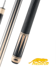 MANCHE PREDATOR TS8 ARTISAN ÉBÈNE/ÉRABLE FRISÉ UNI-LOC GRIP EN CUIR GRAINÉ DE LÉZARD NOIR (FLÈCHE NON-INCLUSE) - ÉDITION LIMITÉE