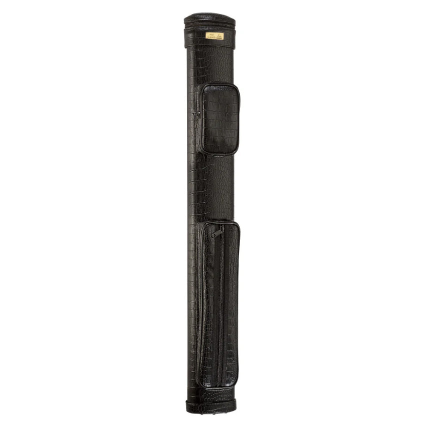 ÉTUI SOUPLE PRO SERIES SIMILICUIRE CROC NOIR 2M/2F