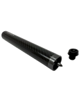 POISON BLACK CARBON FIBER EXTENSION FOR POISON CARBON POOL CUES - 8.5IN