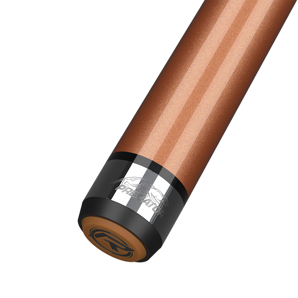 PREDATOR BK RUSH TIGER EYE BREAK CUE ROSE GOLD UNI-LOC NO WRAP 18.5OZ - LIMITED EDITION