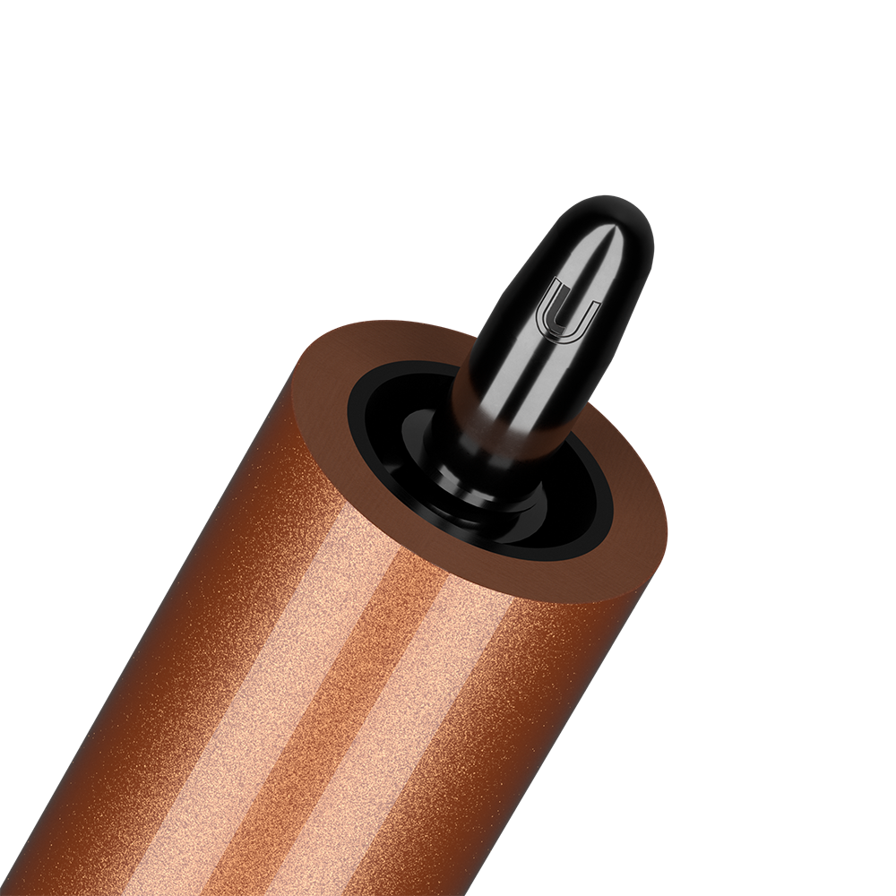 PREDATOR BK RUSH TIGER EYE BREAK CUE ROSE GOLD UNI-LOC NO WRAP 18.5OZ - LIMITED EDITION