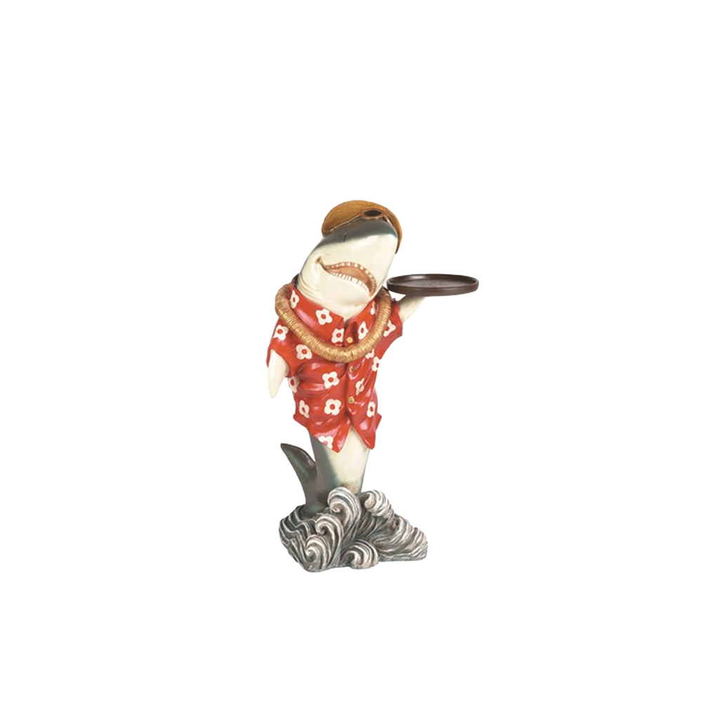 FIGURINE "SHARK WAITER" - 16 PO HAUTEUR - ÉDITION LIMITÉE