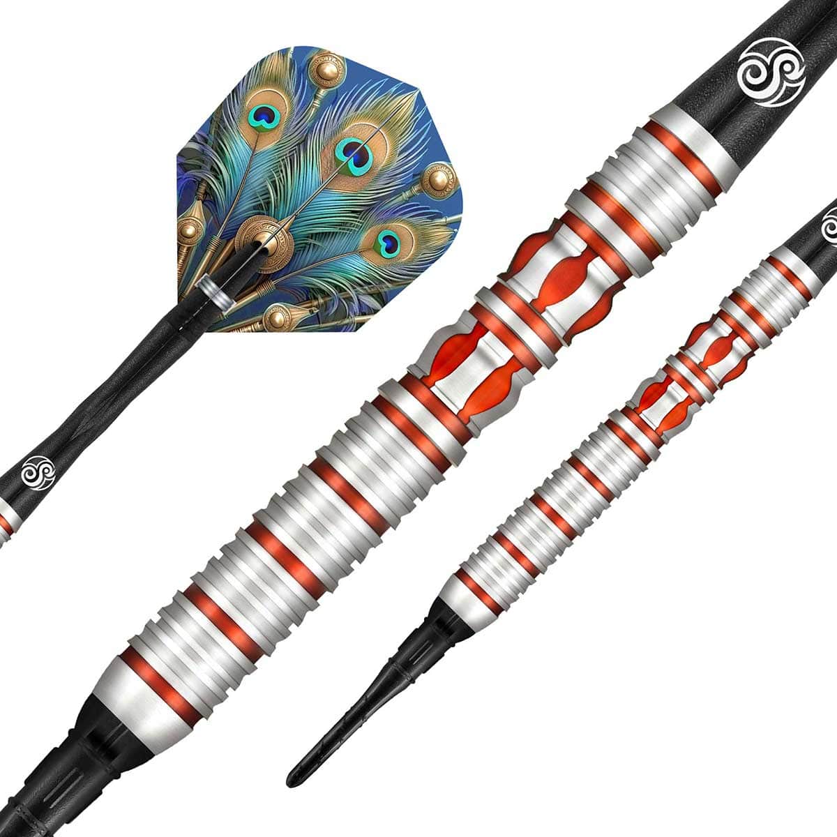 SHOT ROMAN EMPIRE JUNO SOFT TIP DART SET - 90% TUNGSTEN BARRELS