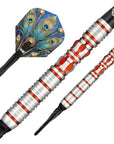 SHOT ROMAN EMPIRE JUNO SOFT TIP DART SET - 90% TUNGSTEN BARRELS