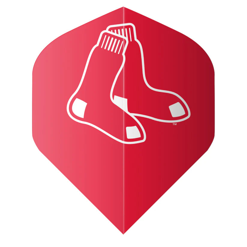 SHOT MLB REDSOX ENSEMBLE DE PLUMES DE DART ROUGE