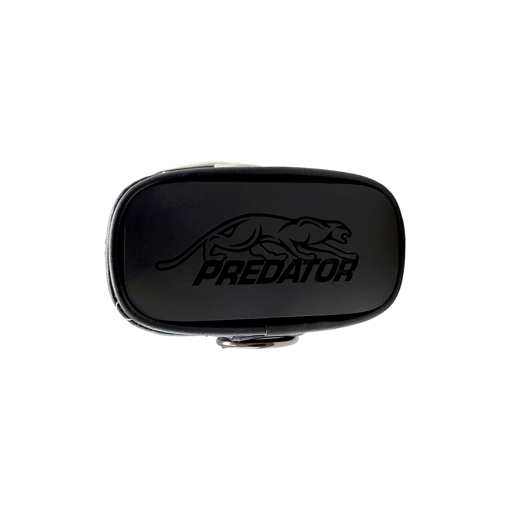 PREDATOR ROADLINE CAT HEAD BLACK/WHITE HARD CUE CASE - 3B/5S - LIMITED EDITION