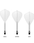 FLÉCHETTES SHOT 1PIÈCE CLAIR KITE EMBOUT