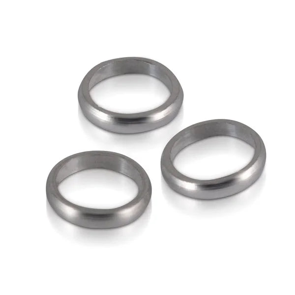 SHOT SET OF THREE ALUMINIUM RINGS