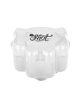 SHOT DART FLIGHT CASE CLEAR