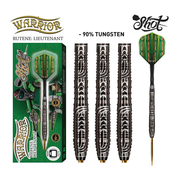 FLÉCHETTES SHOT WARRIOR RUTENE POINTE D'ACIER - EN TUNGSTÈNE PRO À 90%