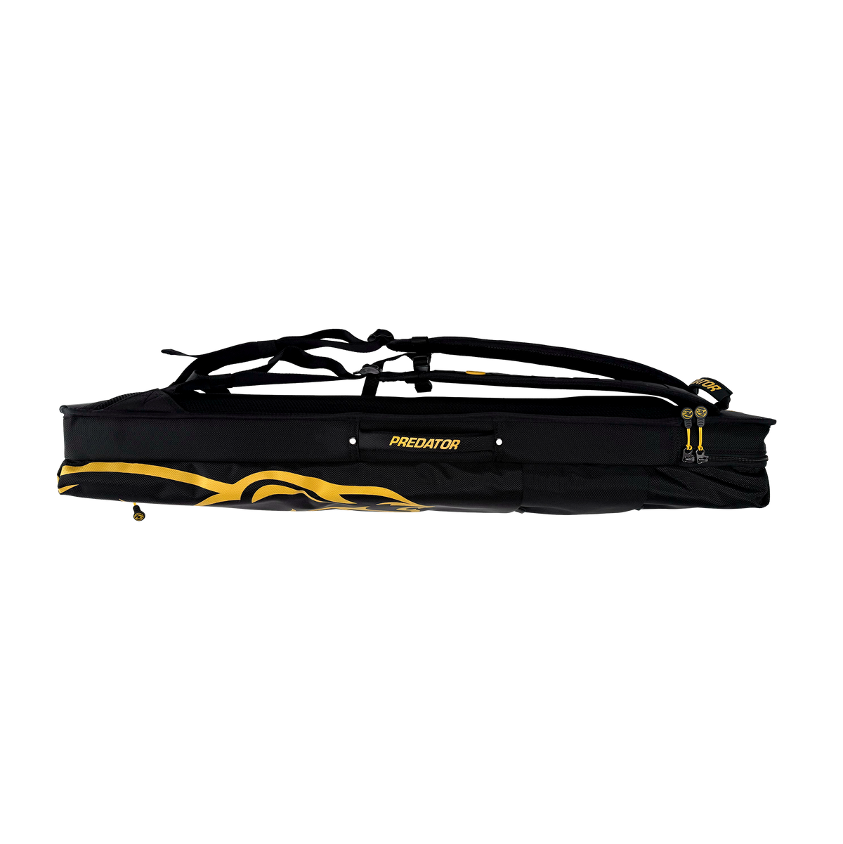 ÉTUI PREDATOR SPORT STYLE SAC À DOS NOIR/JAUNE 3 MANCHES 5 FLÈCHES - ÉDITION LIMITÉE
