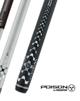BAGUETTE DE SAUT ET DE CASSE VX AVEC FLÈCHE EN CARBONE - GRISE/NOIRE - WRAP TRICOLORE 13MM 19OZ