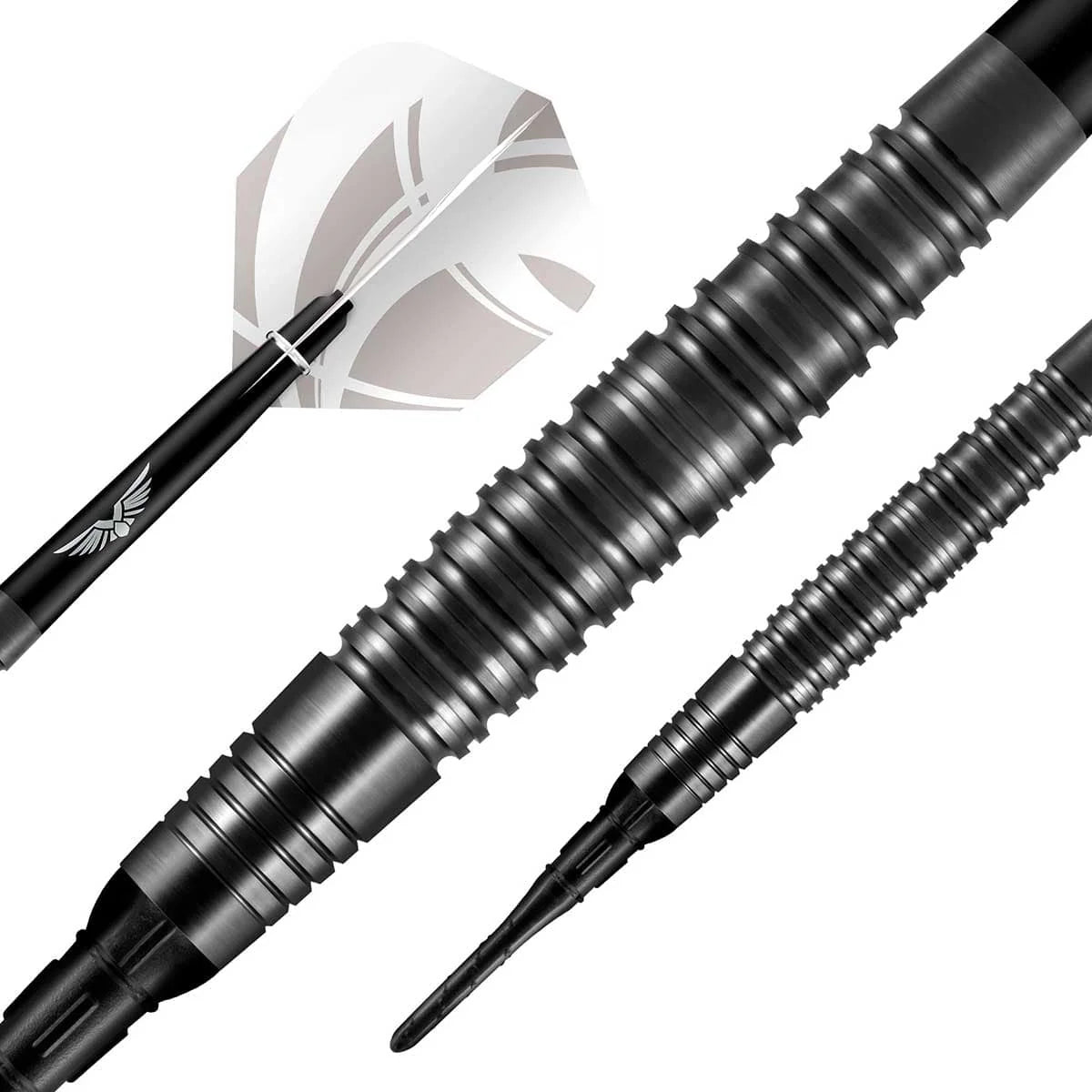 SHOT ZEN SATORI SOFT TIP DART SET - 90% TUNGSTEN BARRELS
