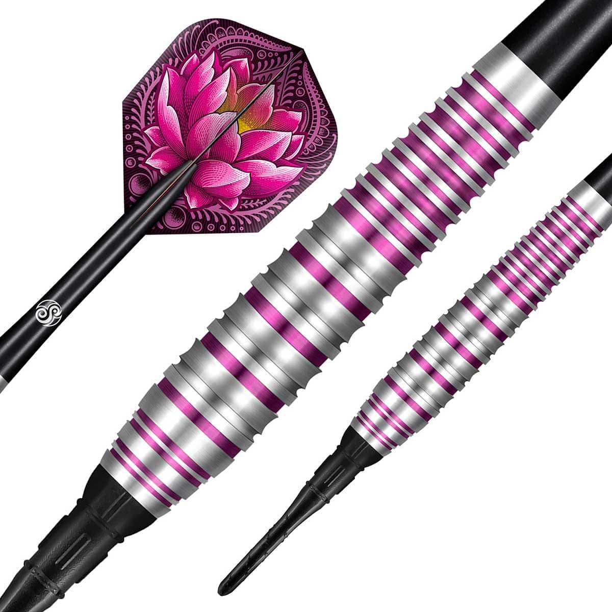 SHOT ZEN JUJI SOFT TIP DART SET - 80% TUNGSTEN BARRELS
