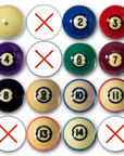 BOULES INDIVIDUELLES BRUNSWICK CENTENNIAL - 2 1/4"