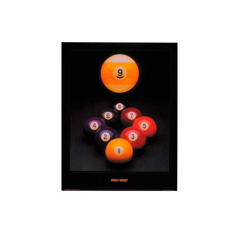 "HIGH NINE" POSTER - 76 X 61 CM (APPROX. 30 X 24 IN) - LIMITED EDITION