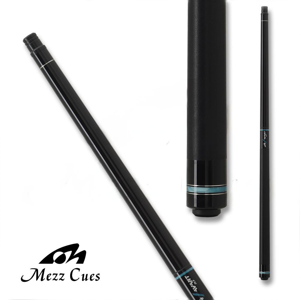 MANCHE SEUL DE BAGUETTE MEZZ ZZAVW SÉRIE AVANT AVEC GRIP NOIR ET BLEU