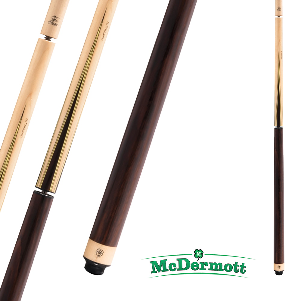MCDERMOTT STINGER BREAK/JUMP CUE NG01 BROWN 13MM 190Z