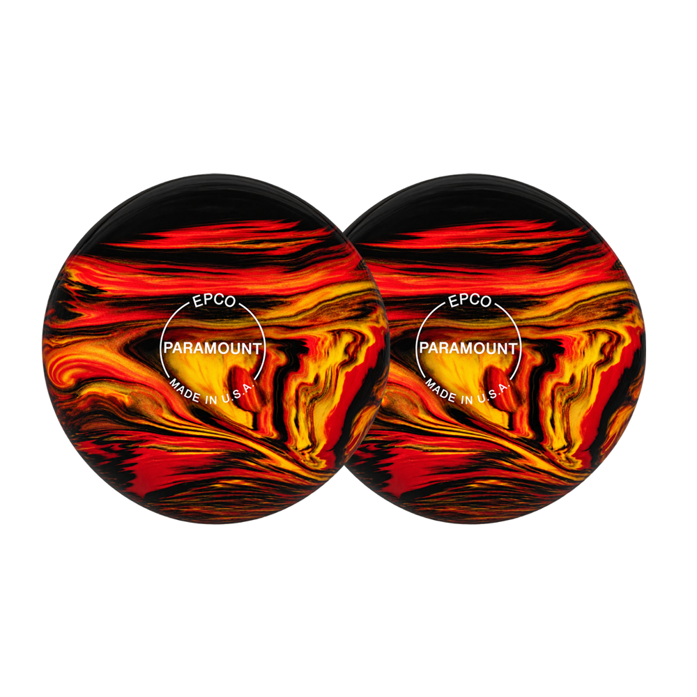 PARAMOUNT SMALL BOWLING BALLS - BLACK/RED/YELLOW