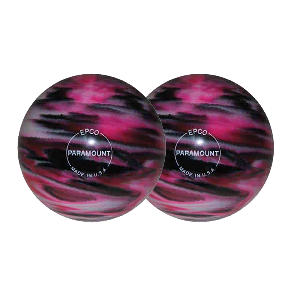 PARAMOUNT SMALL BOWLING BALLS - MAGENTA/BLACK/WHITE
