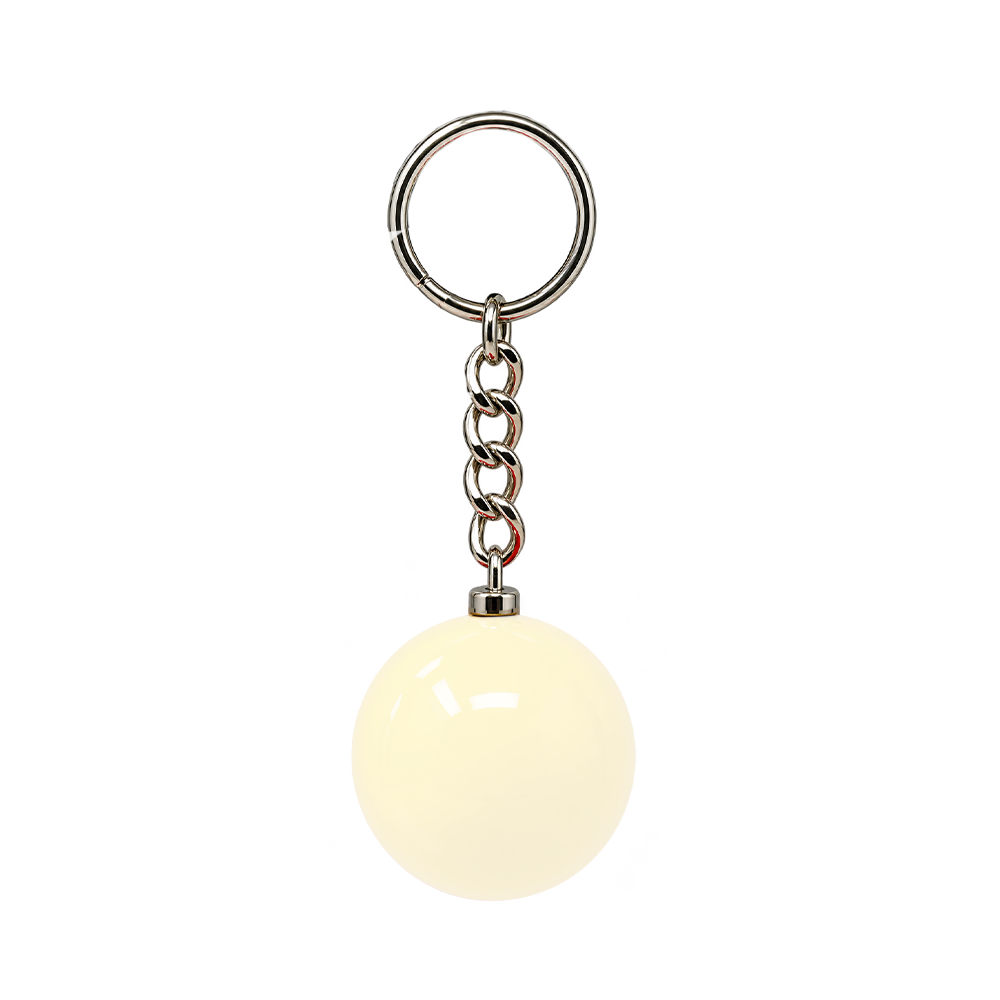 ARAMITH 1 3/8" BILLIARD BALL KEYCHAIN - ASSORTED COLORS - LIMITED EDITION