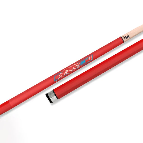 PREDATOR POOL CUE BUTT SPORT 2 RED NO WRAP UNI-LOC - LIMITED EDITION