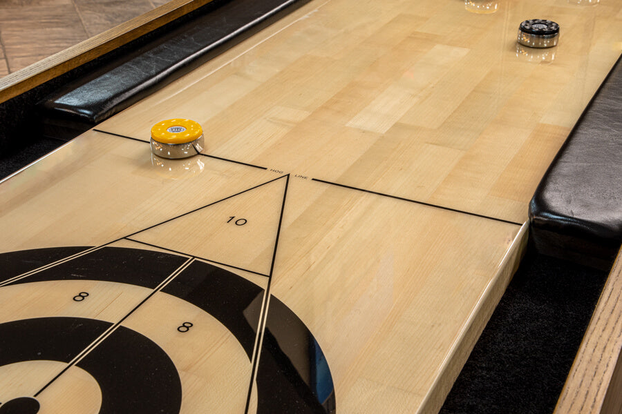 12’ BROWN SHUFFLEBOARD MASTERSPEED