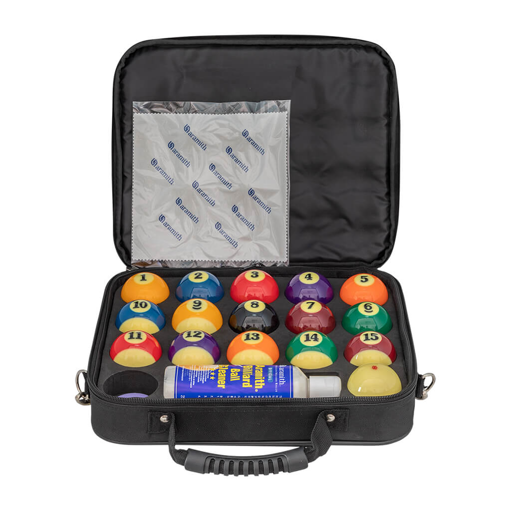 ARAMITH POOL BALL CASE BALLS SET