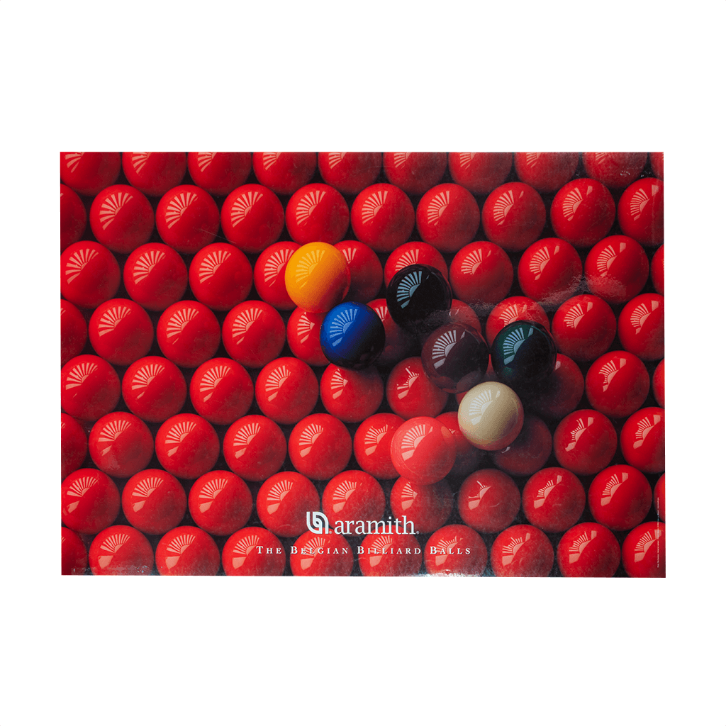 ARAMITH POSTER SNOOKER
