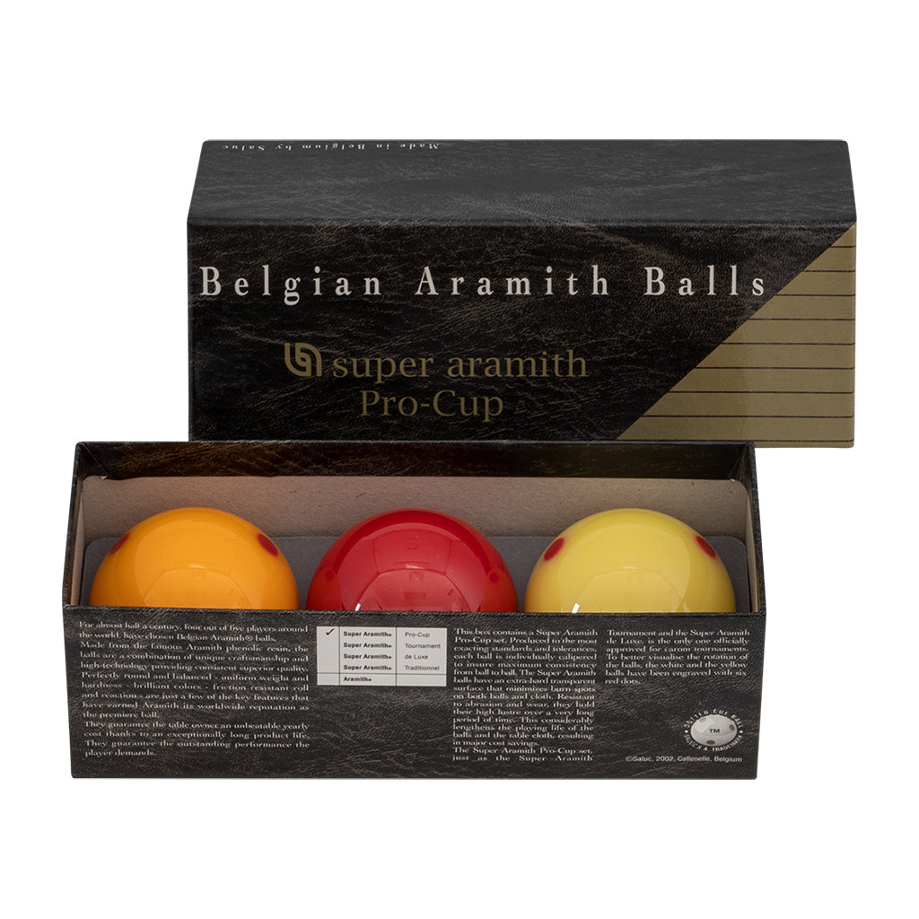 ARAMITH SUPER ARAMITH PRO-CUP CAROM BALLS SET