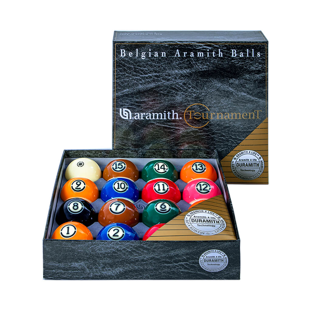 ARAMITH TOURNAMENT TV POOL BALL SET WITH DURAMITH™ TECHNOLOGY