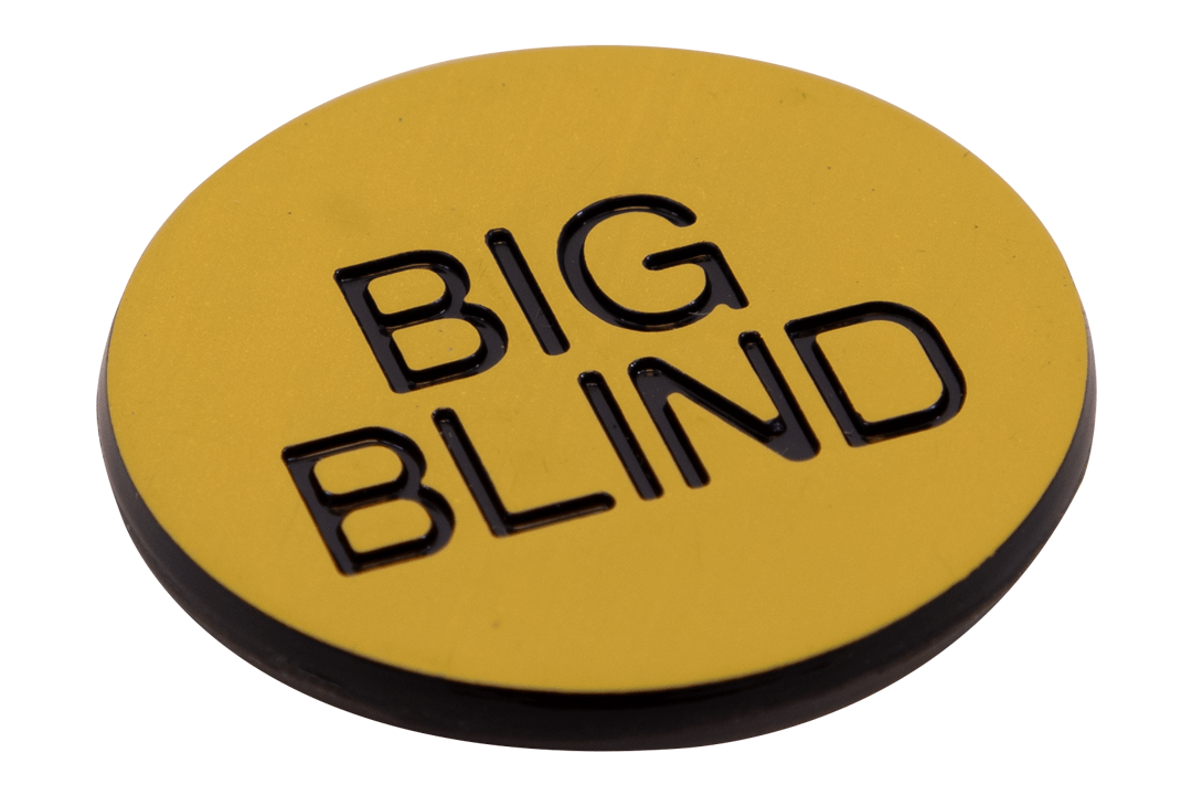 BIG BLIND CASINO CHIP - UNIT