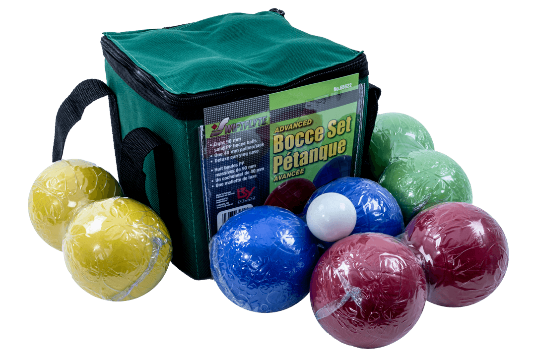 BOCCE GAME 90MM - SET OF 8 BALLS