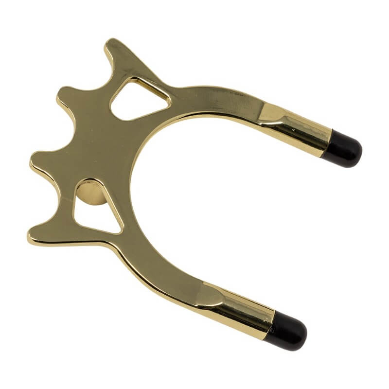 BRASS OVERBALL BRIDGE HEAD