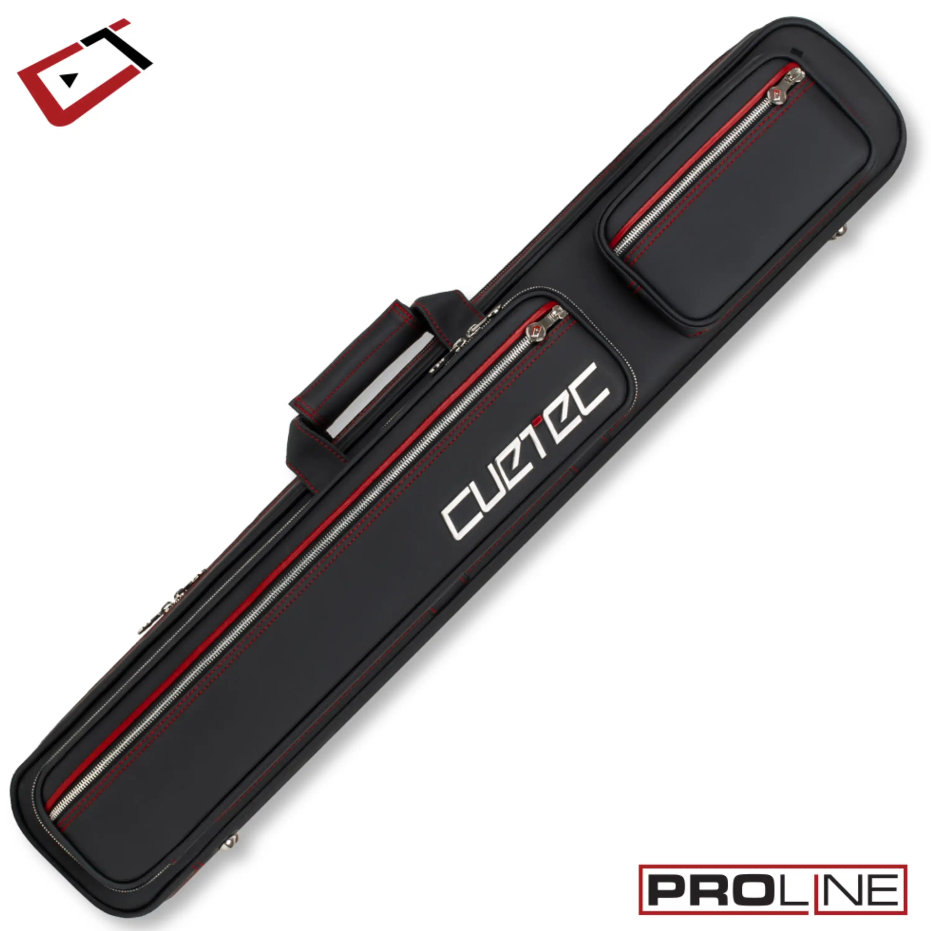 CUETEC PRO LINE 4X8 SOFT CUE CASE - BLACK