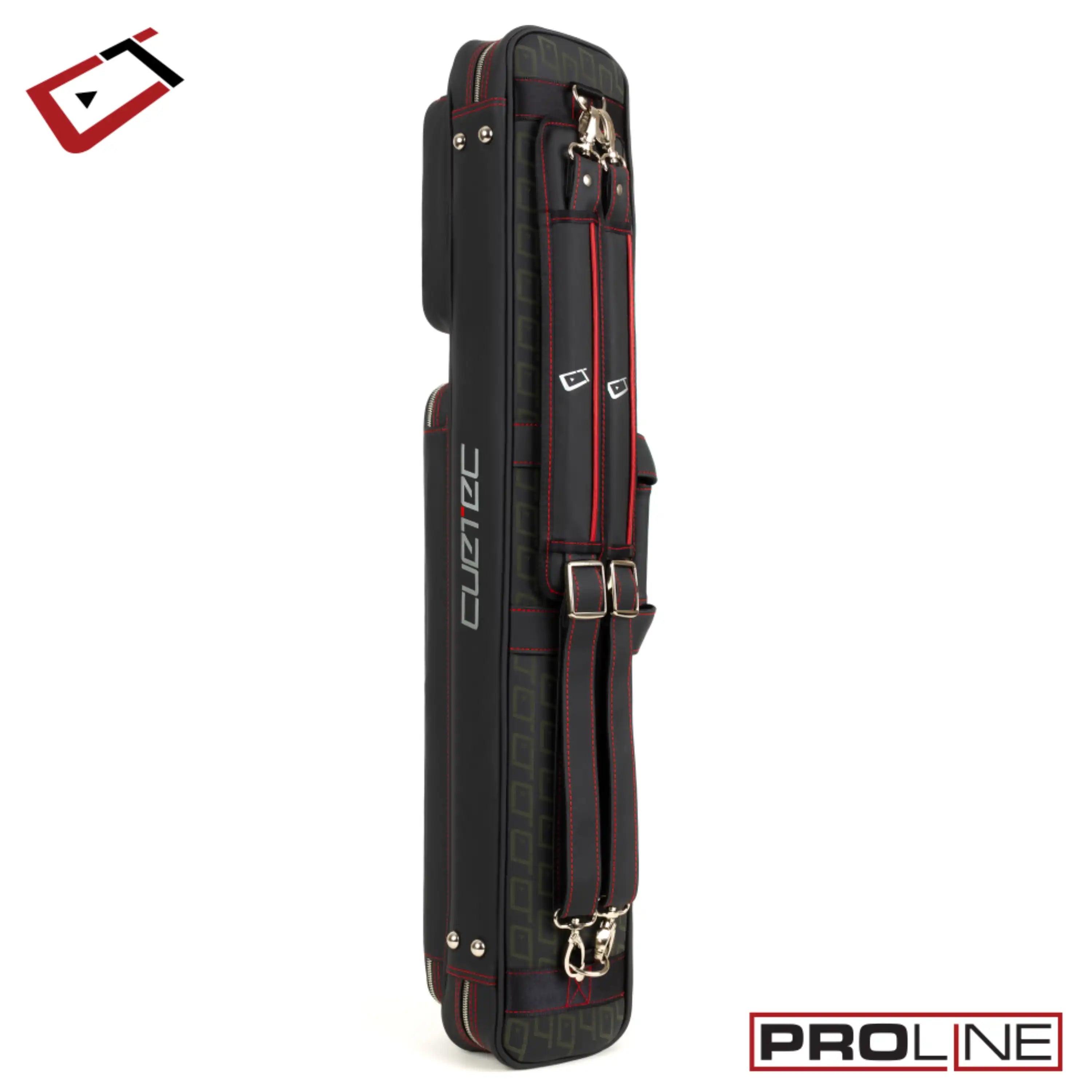 CUETEC PRO LINE 4X8 SOFT CUE CASE - BLACK