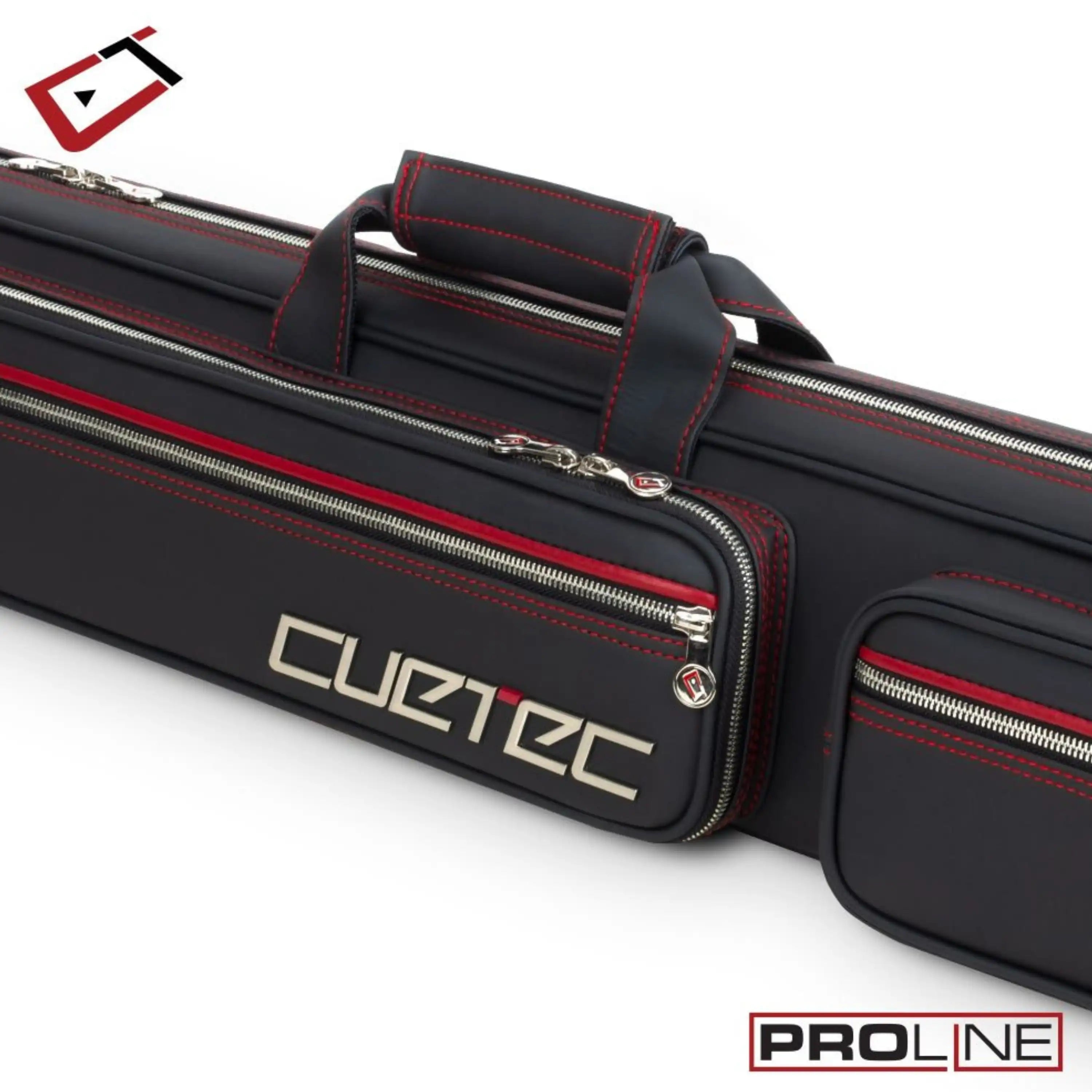 CUETEC PRO LINE 4X8 SOFT CUE CASE - BLACK