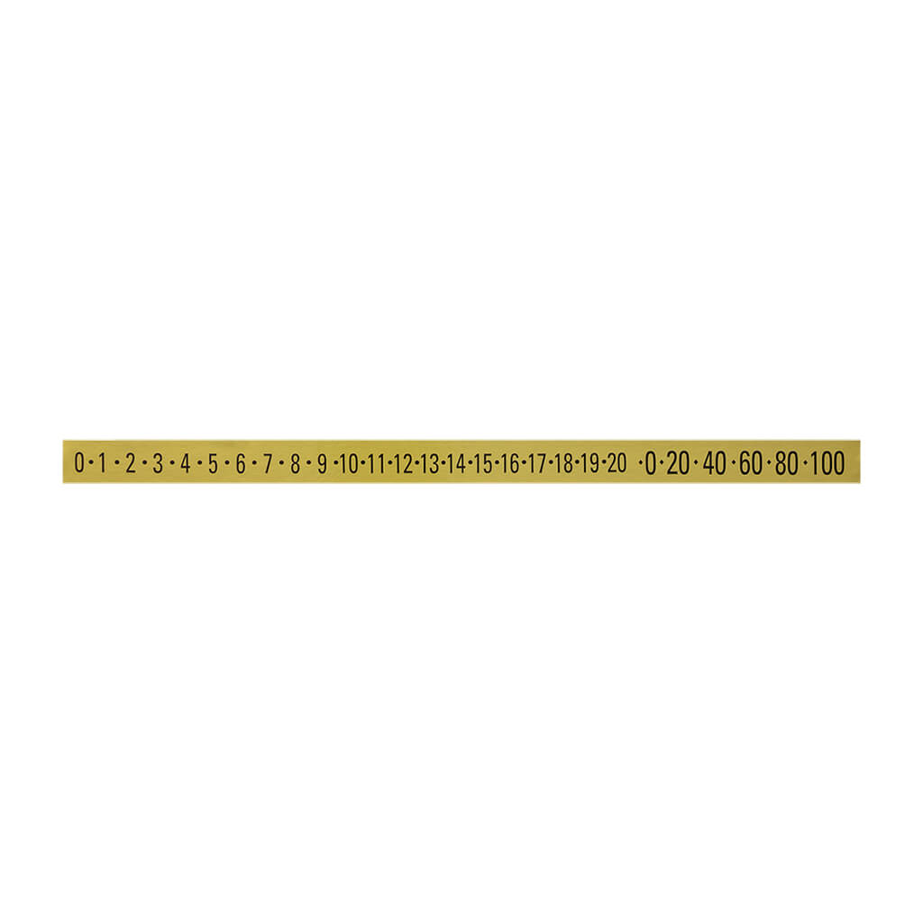 DECAL GOLDBLACK 23 0-2020-100