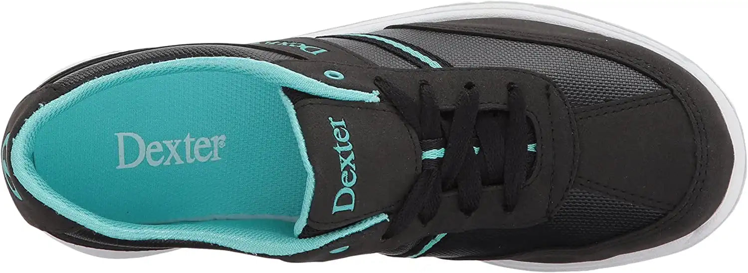 DEXTER DANI WOMEN BOWLING SHOES - BLACK/TURQUOISE