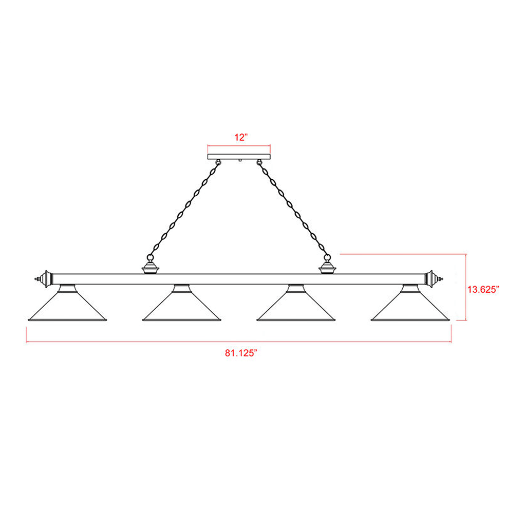 FIXTURE CORDON BRUSHED NICKLE